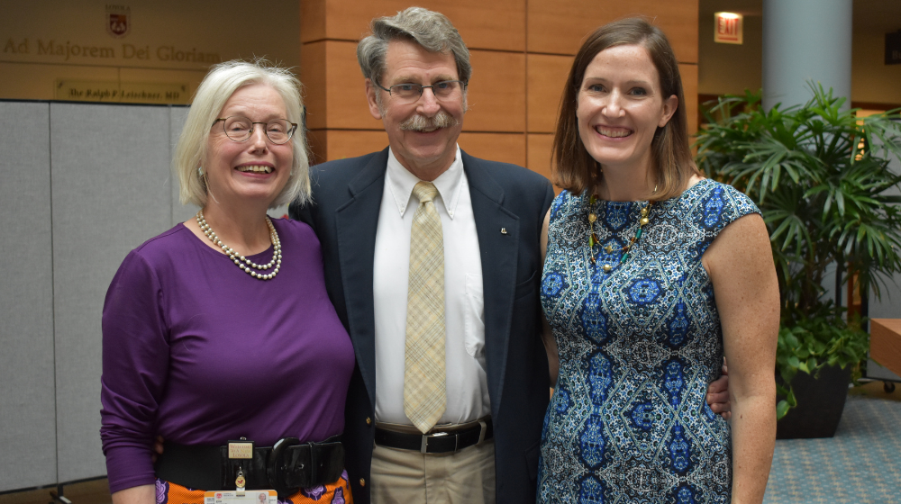 Drs. Eva Bading, Jack MacCarthy, and Amy Blair